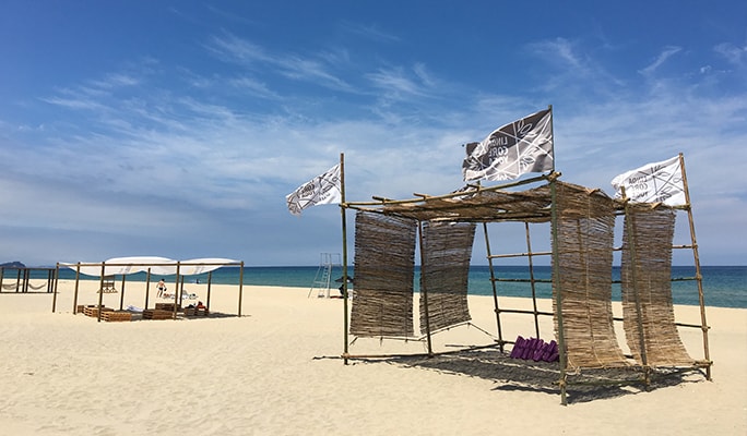 [Glocal] 有趣的江原道：襄阳冲浪海滩冲浪或站立式单桨冲浪
