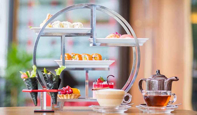 Sushi High Tea at Benihana Terrace Bar in Avani Pattaya Resort