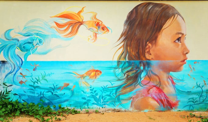 Tam Thanh Mural Village Half Day Tour - from Hoi An/Da Nang