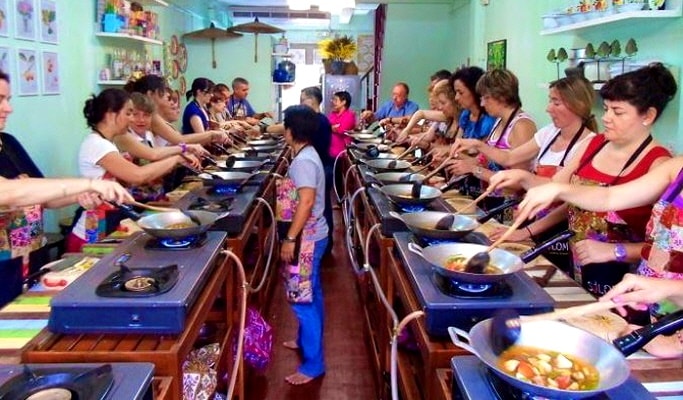 Traditional Thai Cooking Class in Bangkok (+ Market Tour option) by Silom Thai Cooking School