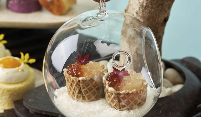 The Verdant Afternoon Tea at Sindhorn Kempinski Hotel Bangkok