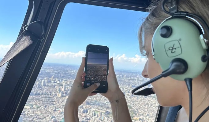 Private Helicopter Tour: Sightseeing Cruise Over Tokyo Bay
