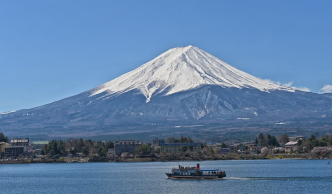 Mt. Fuji + Oshino Hakkai + Onsen / Outlet 1 Day Tour from Tokyo
