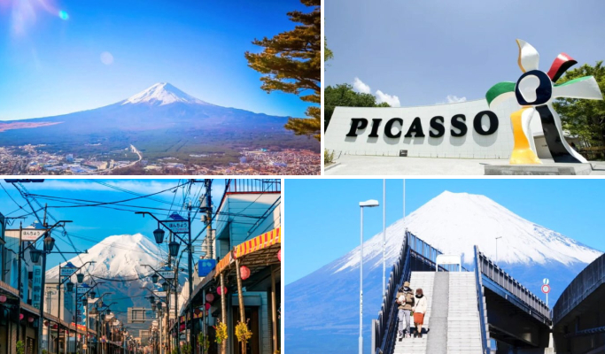 Mt. Fuji Hikawa Clock Shop + Hakone Open-Air Museum + Yumeno Ohashi Bridge 1 Day Tour from Tokyo