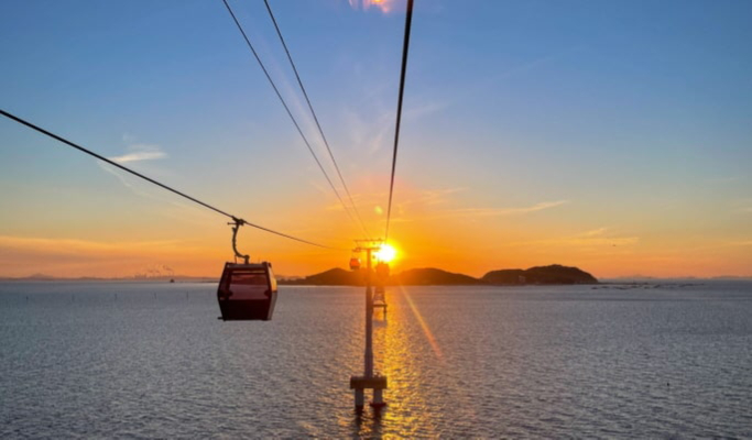 2024 New Year's Eve Sunset Tour: Korean Folk Village + Seohaerang Cable Car + Tando Port - from Seoul (Dec 31)