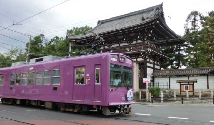 Kyoto Randen Pass & Bicycle Rental at Arashiyama