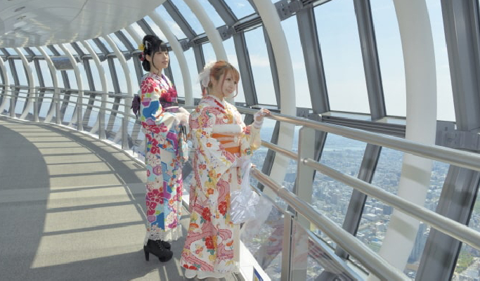 Tokyo Skytree Enjoy Pack (+ Kimono/ Small World/ Sumida Aquarium/ Edo Kiriko/ Japanese Sweets Making/ Keikyu Hatoku Ticket & Tokyo Subway 24-hour Ticket option)