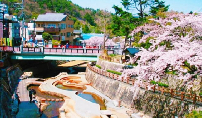 Kobe Mt. Rokko Night View & Arima Onsen & Sanda Outlet 1 Day Tour from Osaka
