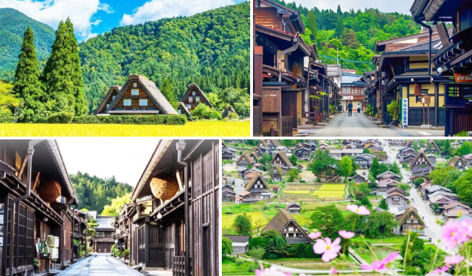 Shirakawa-go Village & Takayama UNESCO 1 Day Tour from Nagoya