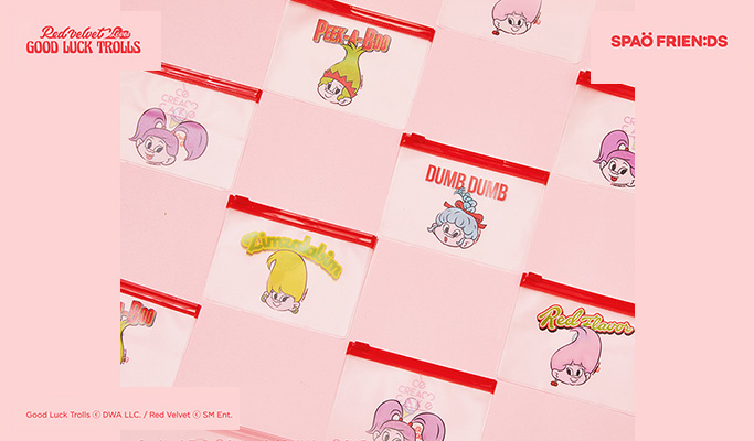 Korea Proxy Shopping : Red Velvet Good Luck Trolls Official Goods