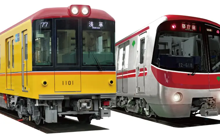 Tokyo Metro and Toei Subway lines