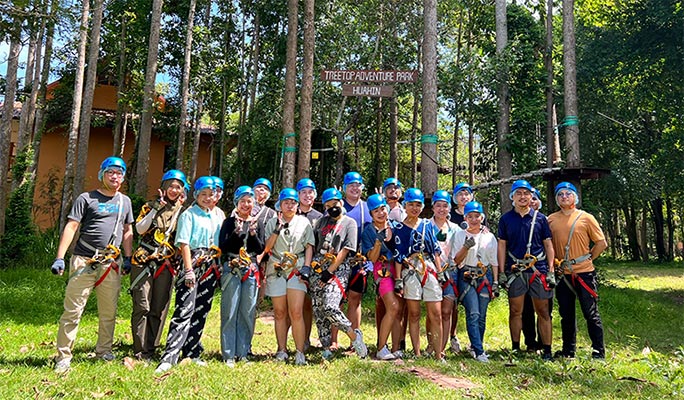 Tree Top Adventure Park Koh Chang: Zipline + Rope Bridges + Tarzan ...