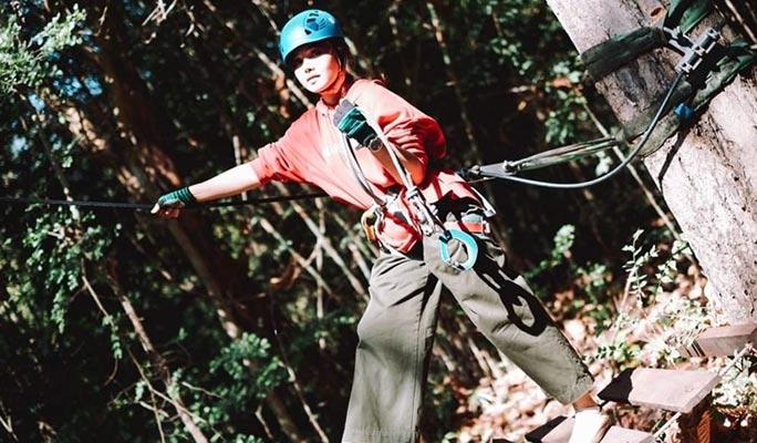 Tree Top Adventure Park Koh Chang: Zipline + Rope Bridges + Tarzan Swing (+ Hotel Transfer option)