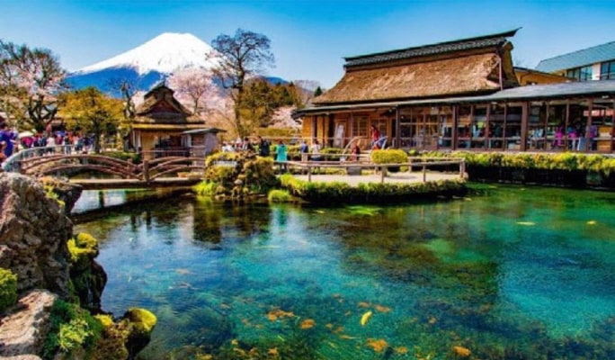 Mt.Fuji Oshino Hakkai + Lake Kawaguchi 1 Day Tour from Tokyo