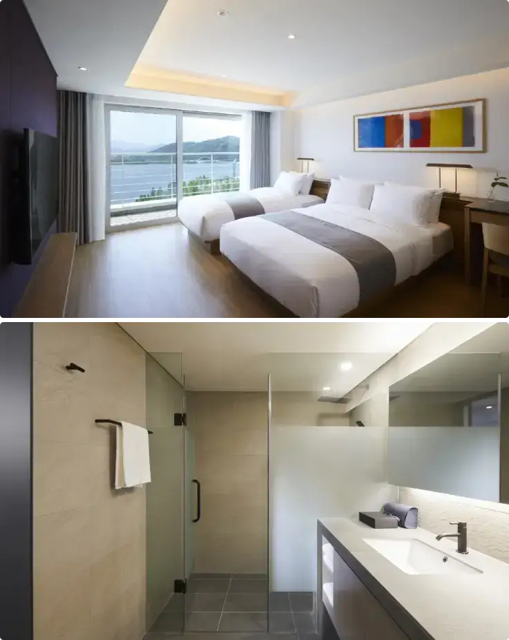 Lahan Select Gyeongju Hotel Twin Bed Room