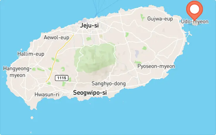 Hundertwasser Park on Udo Island map