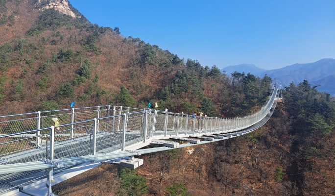 Nami Island & Unaksan Suspension Bridge Tour (+ Rail Bike option)