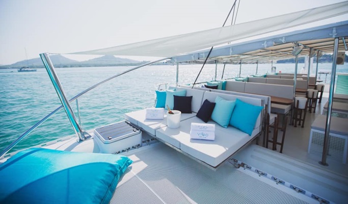 Koh Yao Yai & Phang Nga Bay Luxury 1 Day Tour by Vibe Boat Club - from Phuket (+Lunch/Transfer)