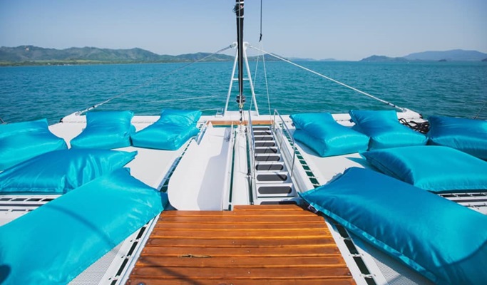 Koh Yao Yai & Phang Nga Bay Luxury 1 Day Tour by Vibe Boat Club - from Phuket (+Lunch/Transfer)