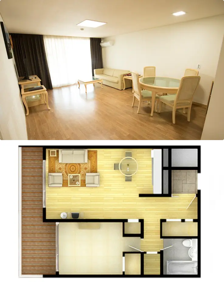 Villa Condominium at MONA YongPyong - Room Type 1