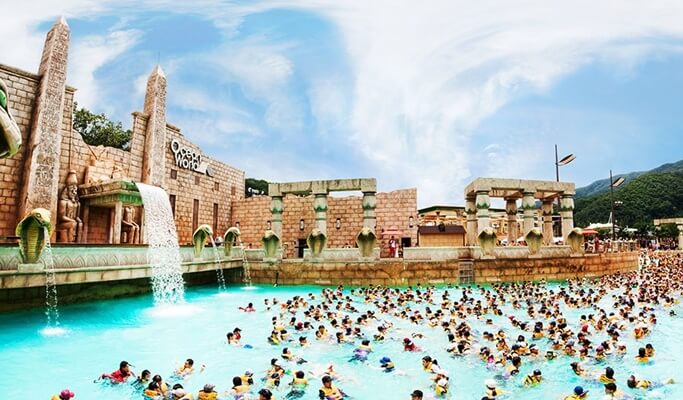 Ocean World Water Park & Nami Island 1 Day Tour (~Aug)