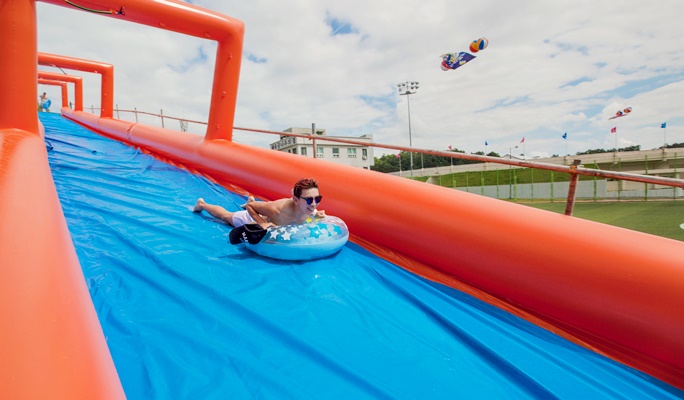 Wake Up City Festa Water Slide Festival In Busan Discount Ticket Jul 29aug 13