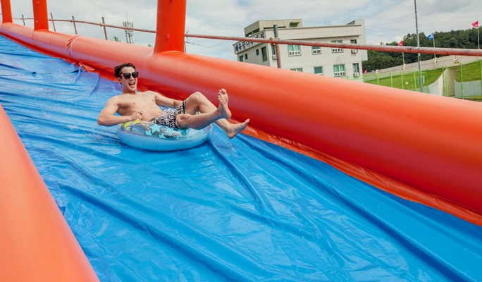 Wake Up City Festa Water Slide Festival in Busan Discount Ticket (Jul 29~Aug 13)