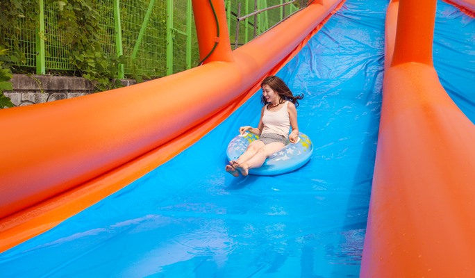 Wake Up City Festa Water Slide Festival in Busan Discount Ticket (Jul 29~Aug 13)