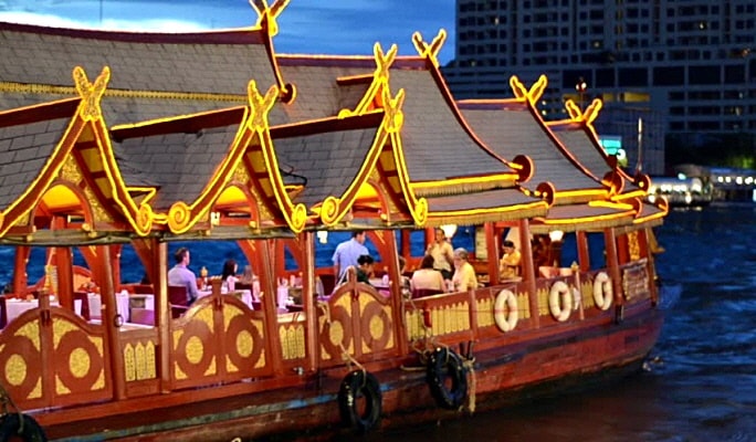 Wan Fah Dinner Cruise Bangkok (+Transfer option) - Course Meal