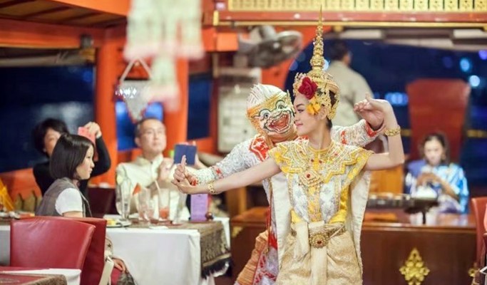 Wan Fah Dinner Cruise Bangkok (+Transfer option) - Course Meal