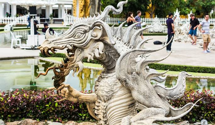 Chiang Rai White Temple + Opium House + Mekong River Boat Tour - from Chiang Mai (Join-in/Private)