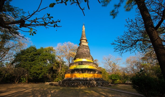 Wat Umong & Wat Phra That Doi Suthep Evening Tour in Chiang Mai (Join-in/Private)