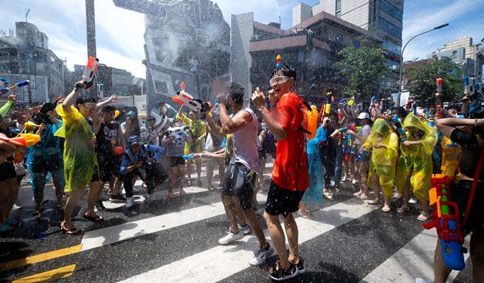 2019 Water Gun Festival in Sinchon (July 6~7)