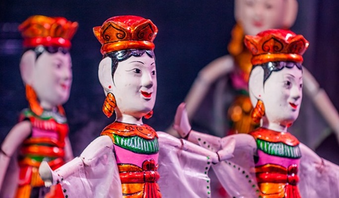 Water Puppet Show Ticket at Thang Long Water Puppet Theater in Hanoi