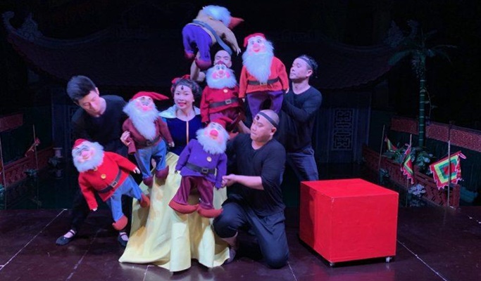 Water Puppet Show Ticket at Thang Long Water Puppet Theater in Hanoi