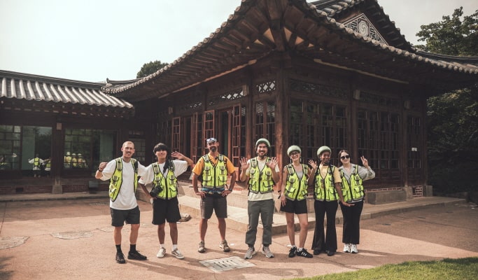 Seoul Bike Tour: Afternoon Happy Hour Electric Bike Tour