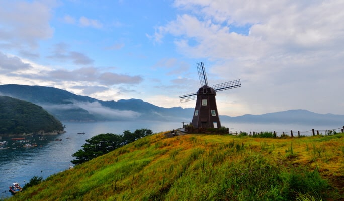 Oedo Botania & Geoje 1 Day Private Tour from Busan  (Van/ Minibus/ Big Bus)