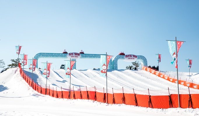 Vivaldi Park Snowy Land Snow Sled + Nami Island 1 Day Tour