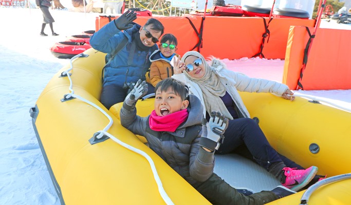 Vivaldi Park Snowy Land Snow Sled + Nami Island 1 Day Tour
