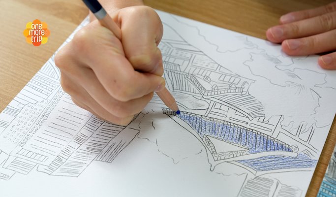 自分だけの韓国を描いてみよう！アクリル画ワンデークラス