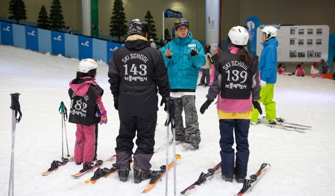 Woongjin Playdoci Ski Lesson Package (All year round)