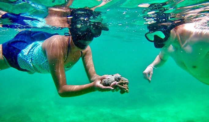 Koh Yawasam + Koh Talu + Phra Nang Beach Snorkeling 1 Day Tour by Long-tail Boat - from Krabi (Join-in/Private)