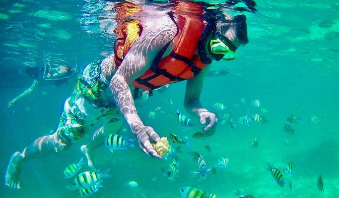 Koh Yawasam + Koh Talu + Phra Nang Beach Snorkeling 1 Day Tour by Long-tail Boat - from Krabi (Join-in/Private)