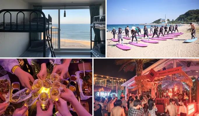 2D1N Guesthouse Stay on Ingu Beach in Yangyang (+ Surf Lesson & Rental/ BBQ Dinner Party/ Pub Crawl options)