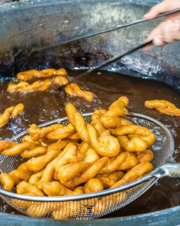 Korean donuts in Yeongcheon Market