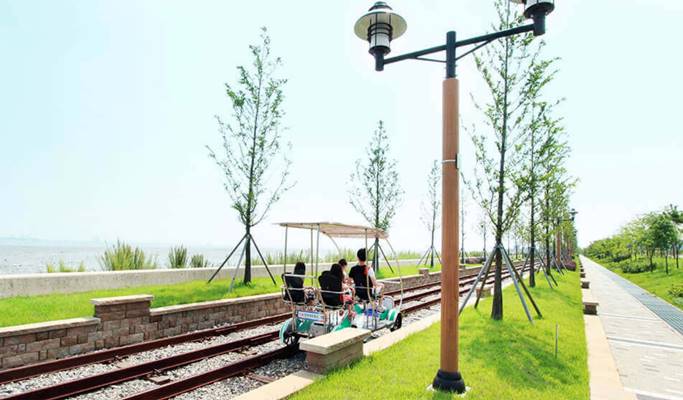 永宗島海邊鐵路自行車優惠券