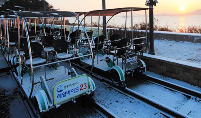 永宗島海邊鐵路自行車優惠券
