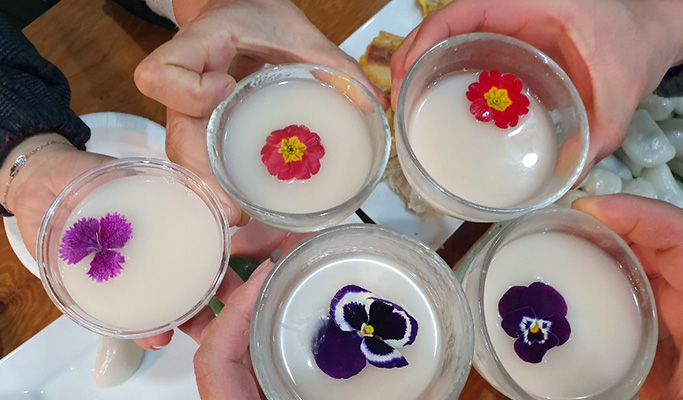 Gyeongbuk Yeongju Makgeolli Making Private Tour