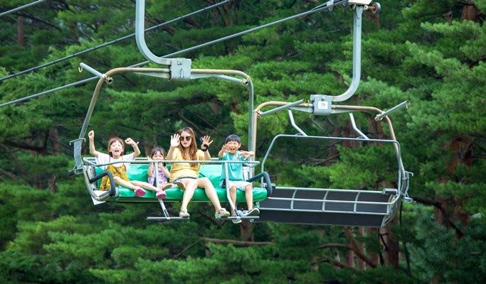 Mountain Coaster + Luge + Cable Car in Yongpyong Resort Shuttle Bus Package (~Nov)