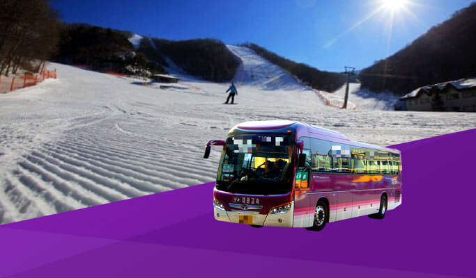Seoul/Bandara Bus Antar-Jemput Resor Ski Yongpyong